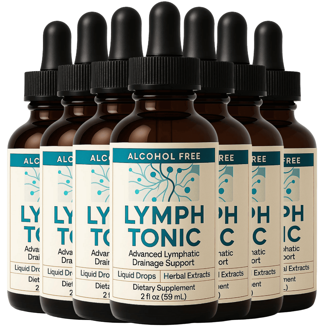 Lymph Tonic herbal liquid supplement for lymphatic drainage and circulation support